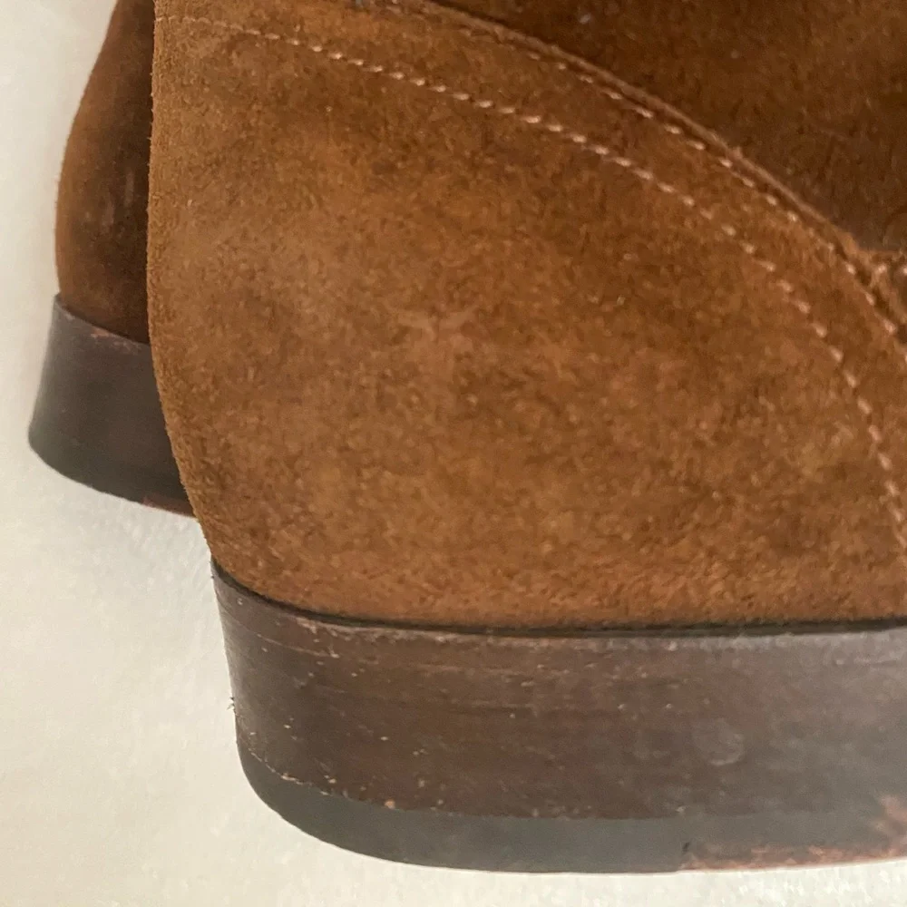 Frye Brown Suede Leather Over-the-Knee Boots